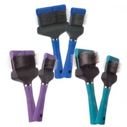 MGT Slicker Brush Double Flex Soft Purple