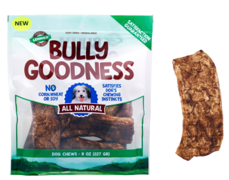 Bully Goodness Beef Skins in Bully Gravy (8oz)