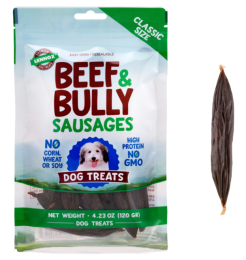 Beef & Bully Sausages (4.6oz)