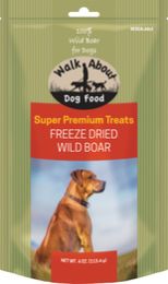 Walk About Wild Boar Dog Freeze Dried. (6 pack)