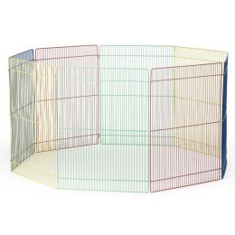 Prevue Pet Products Multi-color Pet Playpen 18 Inches Tall