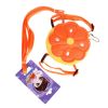Creative Design Backpack Pets Harness/Leash - Orange Flower, Medium