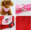 Pet Harness/Leash - Black & White Zigzag, Small