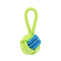 2 Pcs Knot Rope Single-loop Ball Dog Toys
