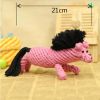 2 PCS Knotted Rope Horse Chew Toy - Random Color