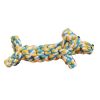 2 PCS Knotted Rope Cute Dog Chew Toy - Random Multi-color