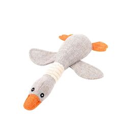 Dog Chew Toy With Sound Module - Goose
