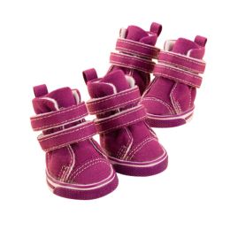 Pet Canvas Shoes (Purple)