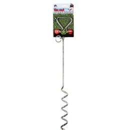 Prevue Pet Products 24 Inch Spiral Tie-Out Stake Heavy Duty
