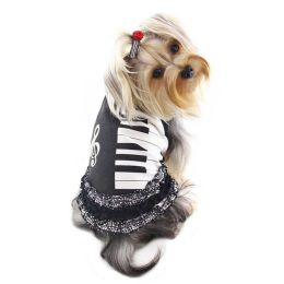 Adorable Piano Dress with Ruffles (Size: XS)