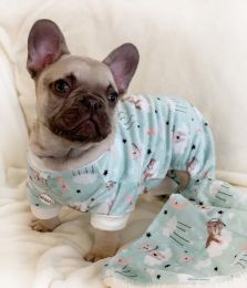 Ultra Soft Plush Minky Bedtime Bears Pajamas (Size: Large)