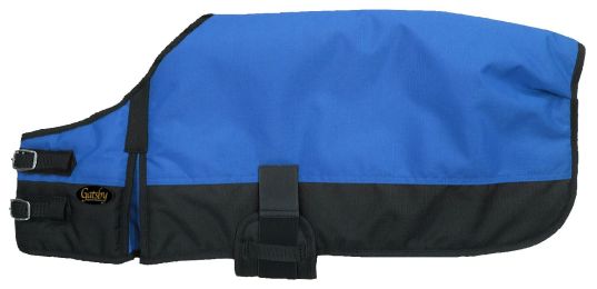 Gatsby 600D Ripstop Waterproof Dog Blanket (Color: R. Blue / Black, Size: Large)