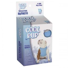 Cool Pup Reflective Harnesses - Light Blue (Size: Large)