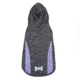 CC Trackster Sleeveless Hoodies (Color: Gray, Size: Large)