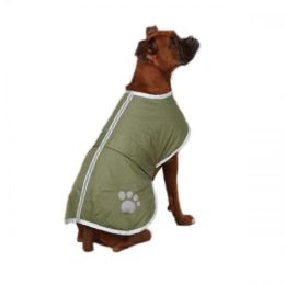 Zack & Zoey Nor'Easter Blanket Coat (Color: Chive, Size: XL)