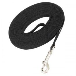 Guardian Gear Cotton Web Training Lead 15Ft (Color: Black)