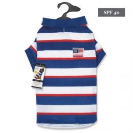 ZZ Patriotic Pooch SPF40 Polo (Size: Large)