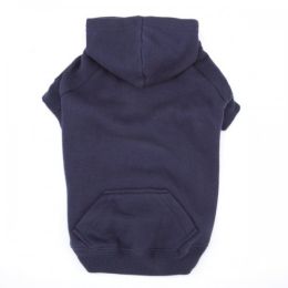 Casual Canine Basic Hoodie Small (Color: Blue)