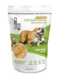 CBD Soft Chews Peanut Butter Calming Support CBD (Strength: 300 mg)