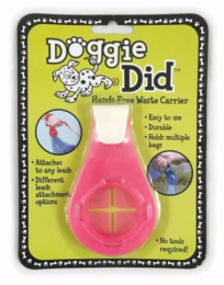 Doggie Did Hands-Free Waste Carrier (Color: Purple)