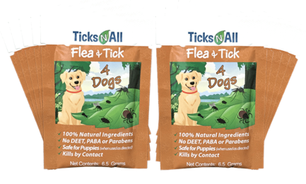 All Natural Flea and Tick Wipes 4-Dogs (Quantity: 10 Count)