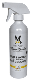 Wet Kiss Dog Cologne - 16 oz (Scent: Milk & Honey)