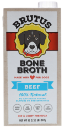 Brutus Bone Broth 32 oz (Pack of 12) (Flavor: Beef)
