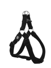 Doco Signature Step-In Harness-Black (Color: Black, Size: 3/8 x 13-17in)