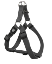 Doco Signature Step-In Harness-Gray (Color: Gray, Size: 5/8 x 18-25in)
