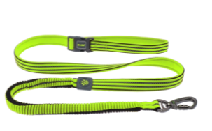 Doco Vario Easy Snap Bungee Leash - 6Ft-Safety Lime (Color: Safety Lime, Size: 5/8 x 6ft)