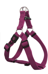 Doco Signature Step-In Harness-Purple (Color: Purple, Size: 1 1/2 x 30-43in)