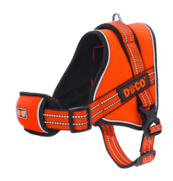 Doco Vertex  Power Harness-S.Orange (Color: S.Orange, Size: 3/4 x 23-30in)