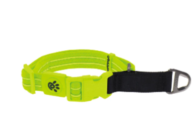 Doco Solar Mesh Training Collar-S. Lime (Color: S. Lime, Size: 1 x 15-19.5'')
