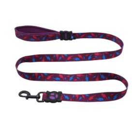 Doco Loco Leash - 5Ft-Thunder Wonder (Color: Thunder Wonder, Size: 5/8 x 5ft)