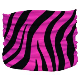 Zebra Pink Pup Scruff (Size: 2XL)