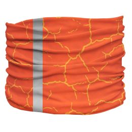 Smash Crackle Orange Pup Scruff (Size: 2XL)