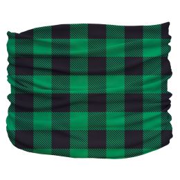 Buffalo Plaid Green Pup Scruff (Size: 2XL)