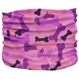 Bone Camo Pink Pup Scruff (Size: 2XL)