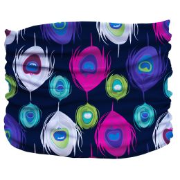 Peacock Splash Pup Scruff (Size: 2XL)