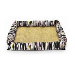 Four Seasons Cute Summer Dog Bed (Color: Black)