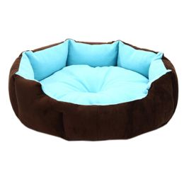 Small Stylish Dog Bed (Color: Blue)