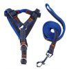 Denim Harness and Leash for Small Dogs and Puppies (6LB)