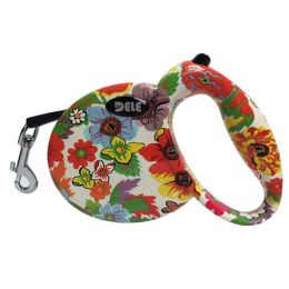 [9.8-feet Long]Retractable Dog Leash (Color: Orange)