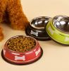 Cute Bones Dog Bowl Stainless Steel