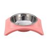 Stainless Steel Dog Bowl with Funky Stand
