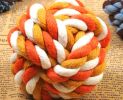 2 Pcs Knot Rope Ball Dog Toy