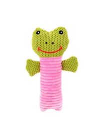 Durable Puppy Chew Toy with Sound Module (Style: Frog)