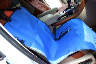 Waterproof Single Seat Dog Car Seat Cover (Color: Blue)