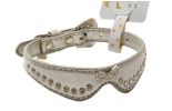 Rhinestone Decorated Adjustable Dog Collar(Fit 21~26cm neck)