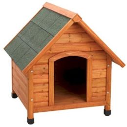 Premium Plus A-Frame Dog House (Size: Small)